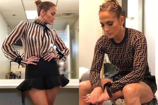 Jennifer Lopez sosyal medyayı salladı