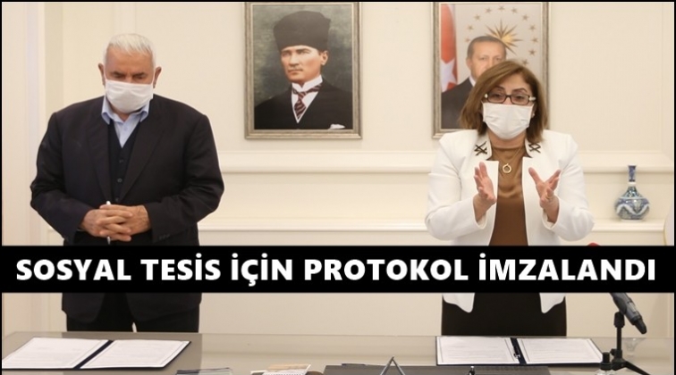 Büyükşehir'den sosyal tesis protokolü