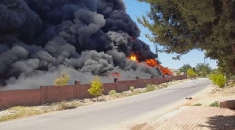 Gaziantep'teki yangın 6 saatte kontrol altına alındı