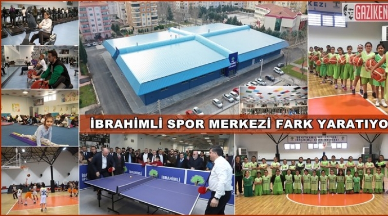İbrahimli Spor Merkezi&rsquo;nde yaşam boyu spor