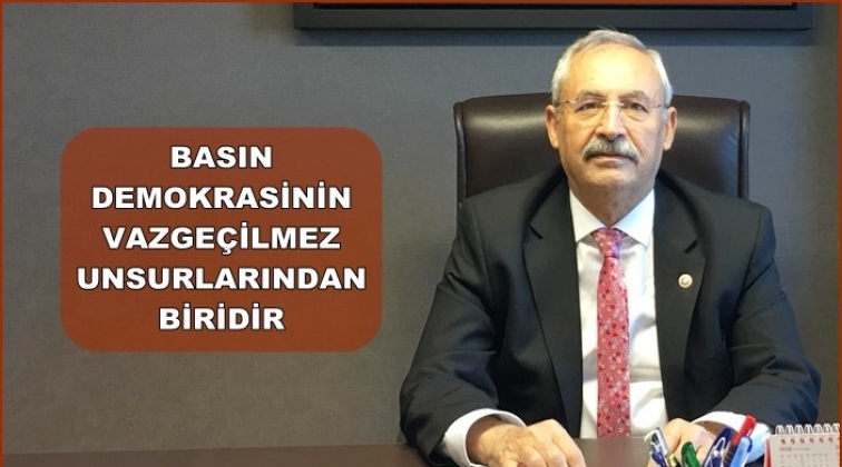 Kaplan, 24 Temmuz Basın Bayramı'nı kutladı