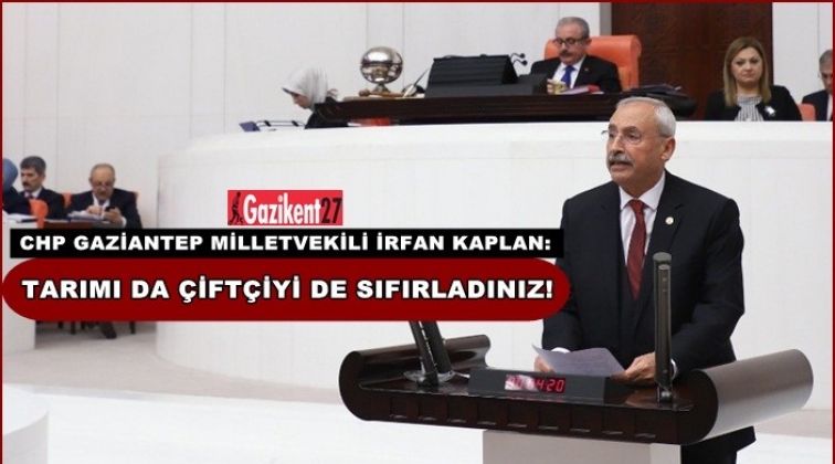 Kaplan, “tanzim satış” uygulamasını eleştirdi