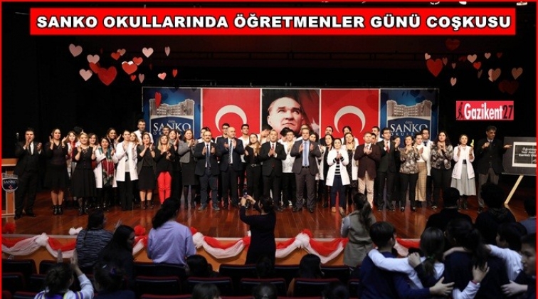 SANKO Okulları'nda &Ouml;ğretmenler G&uuml;n&uuml; coşkusu