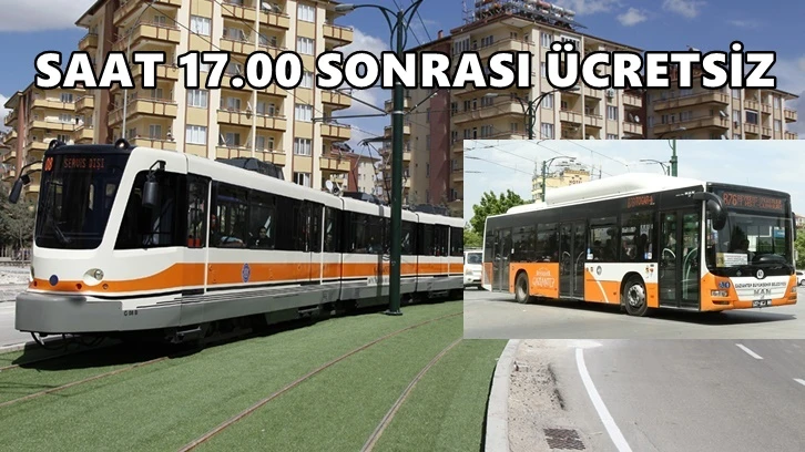 15 Temmuz'da 17:00'den sonra ücretsiz...