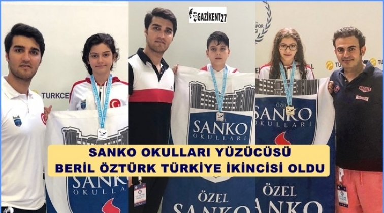 Beril Öztürk Türkiye ikincisi