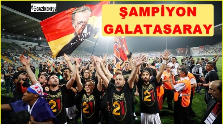 2017-2018 sezonu şampiyonu Galatasaray