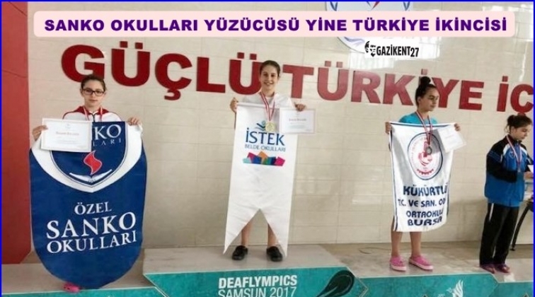 Beril Öztürk Türkiye ikincisi