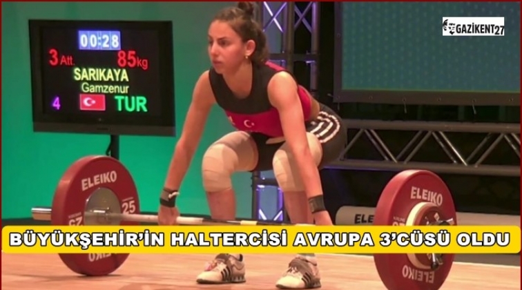 Gamze Nur Sarıkaya, Avrupa 3’cüsü