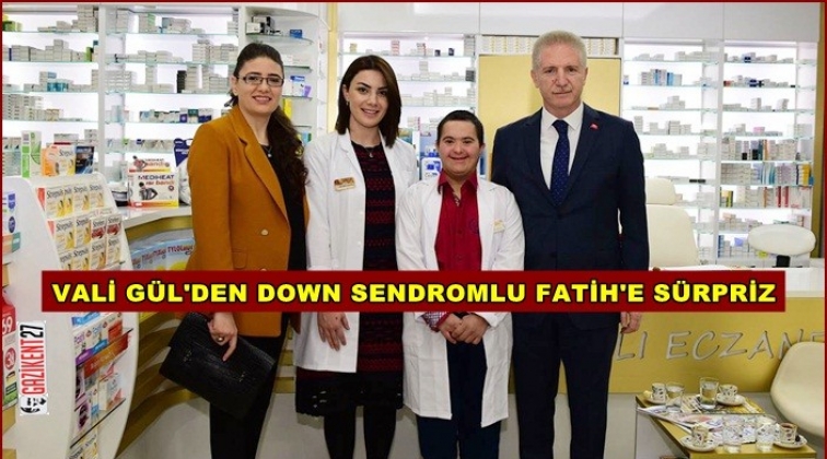Down Sendromlu Fatih’e sürpriz