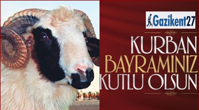 Kurban Bayramı'nız kutlu olsun