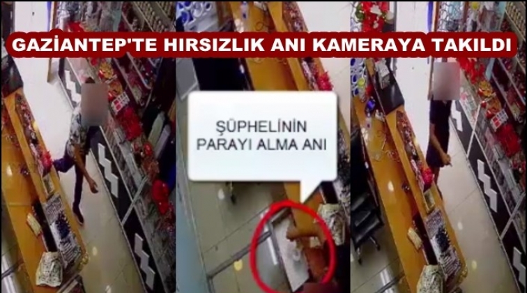 Gaziantep'te iş yerinden hırsızlık