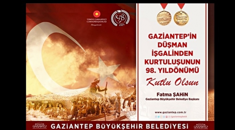 Gaziantep'in kurtuluşunun 100. yıl dönümü