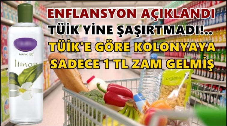 TÜİK'in kolonya hesabına bak!