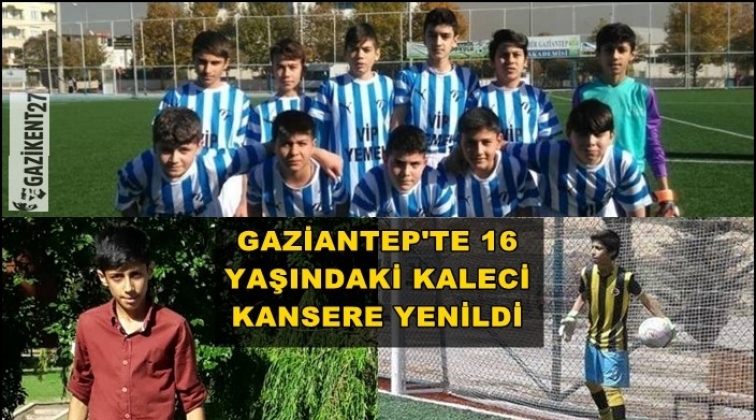 16 yaşındaki gen&ccedil; sporcu kansere yenik d&uuml;şt&uuml;