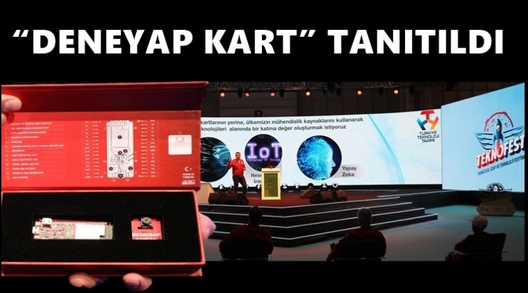 “Deneyap Kart” lansmanı yapıldı