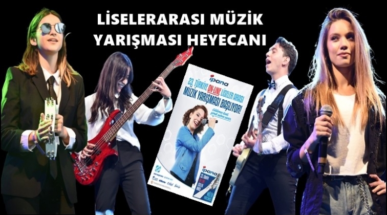 Liselerarası Müzik Yarışması heyecanı başlıyor