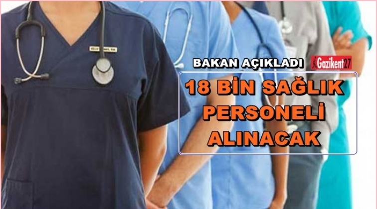 18 bin ebe, hemşire, sağlık teknikeri alınacak...