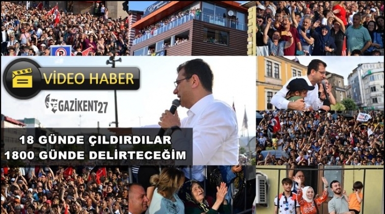 '18 günde çıldırdılar, 1800 günde onları delirteceğim'