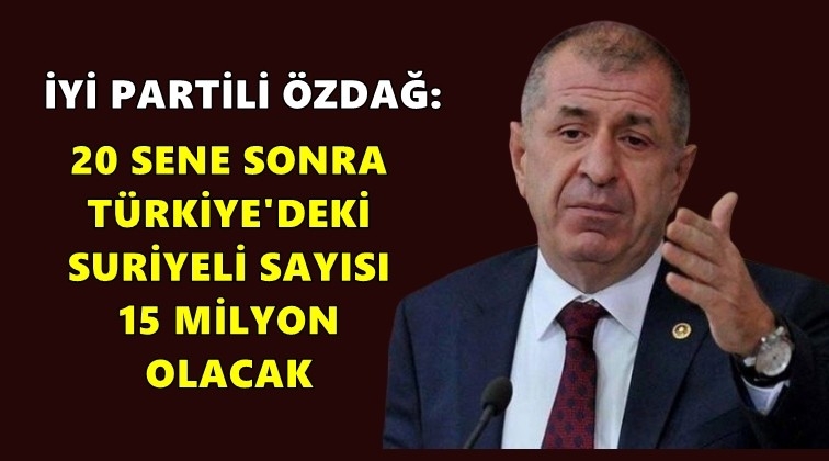 20 sene sonra 15 milyon Suriyeli olacak