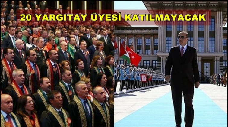 20 Yargıtay &uuml;yesi K&uuml;lliye&rsquo;deki t&ouml;rene katılmayacak!
