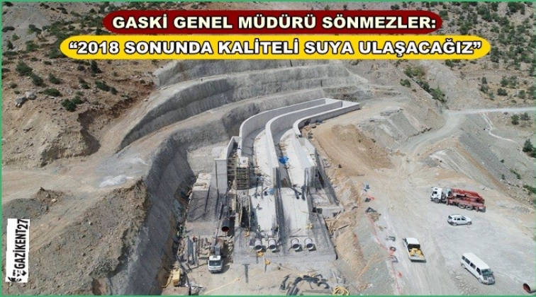 2018 sonunda kaliteli su i&ccedil;ecekmişiz...