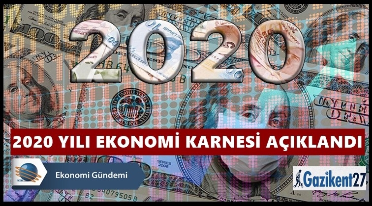 2020 yılı ekonomi karnesi açıklandı