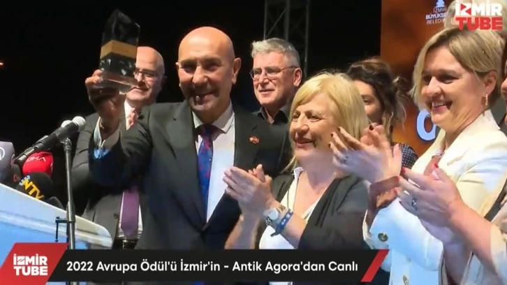 2022 Avrupa Ödülü İzmir'in...