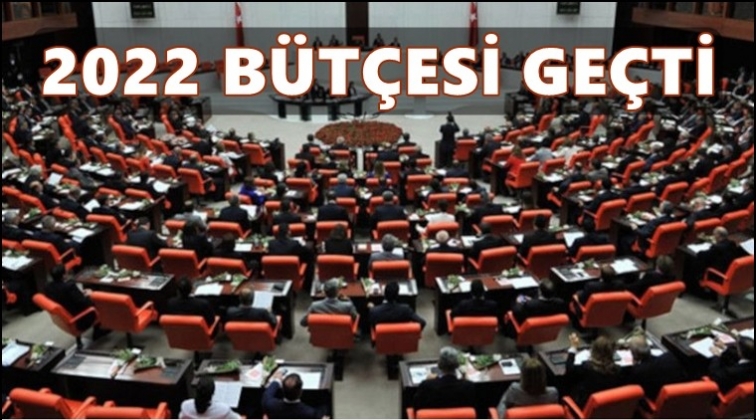 2022 Bütçesi komisyonda kabul edildi!