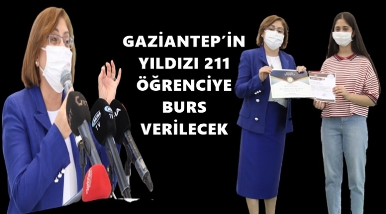 211 öğrenciye burs verilecek...