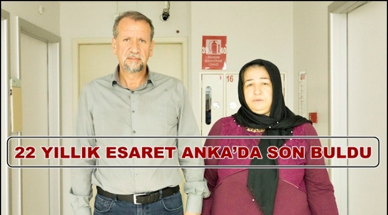 22 yıllık hastalığından Anka'da kurtuldu