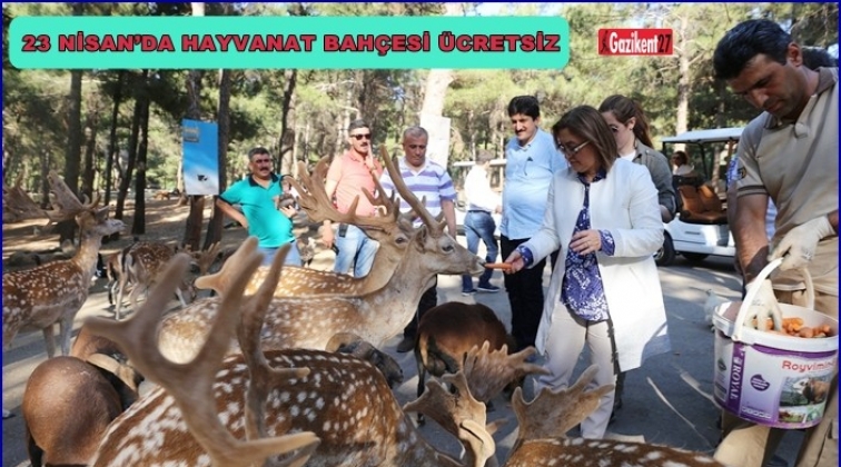 23 Nisan'da Hayvanat Bah&ccedil;esi &uuml;cretsiz