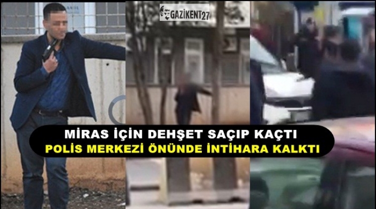 3 kişiyi öldürüp kaçtı, karakolun önünde intihara kalktı!