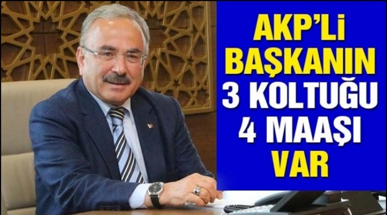 3 koltuğu 4 ayrı maaşı var...
