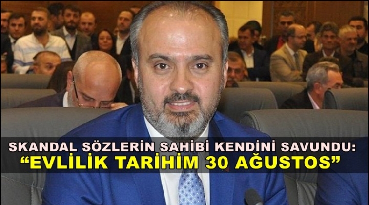 30 Ağustos savunması: Evlilik tarihim de 30 Ağustos