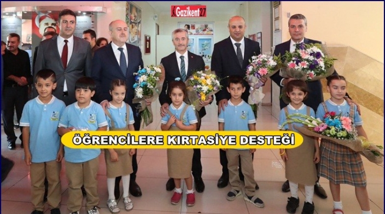 30 bin &ouml;ğrenciye &ccedil;anta ve kırtasiye yardımı