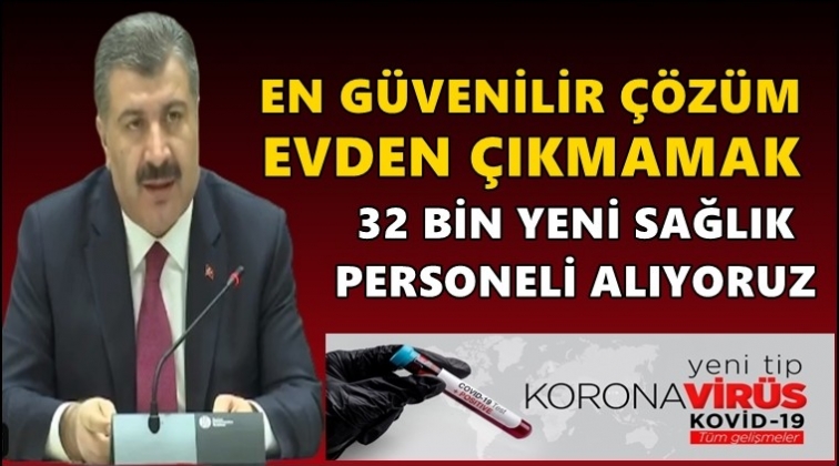 32 bin yeni sağlık personeli geliyor