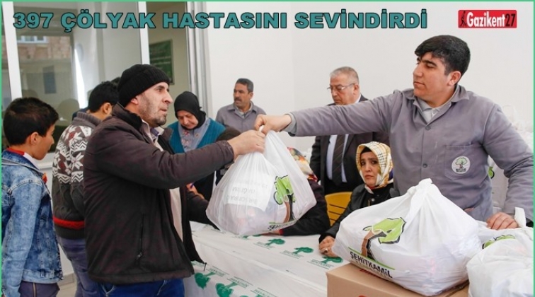 397 &ccedil;&ouml;lyak hastasına glutensiz makarna