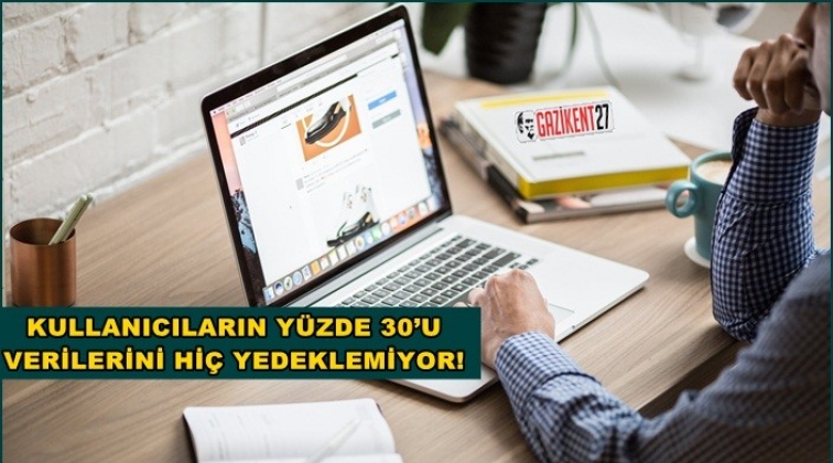 4 kullanıcıdan sadece 1’i verilerini yedekliyor