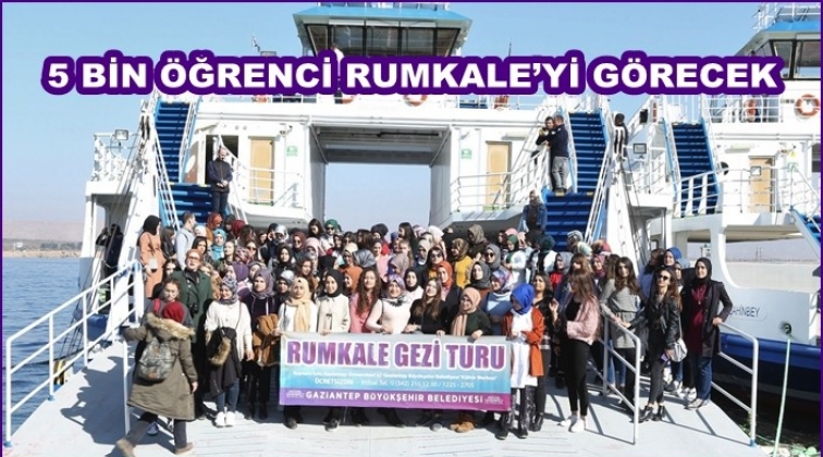5 bin öğrenci Rumkale'yi gezecek