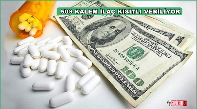 503 kalem ilacın piyasaya kısıtlı verildiği iddiası
