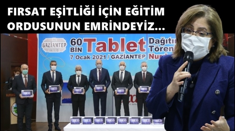 60 bin tablet sahiplerine ulaştı...