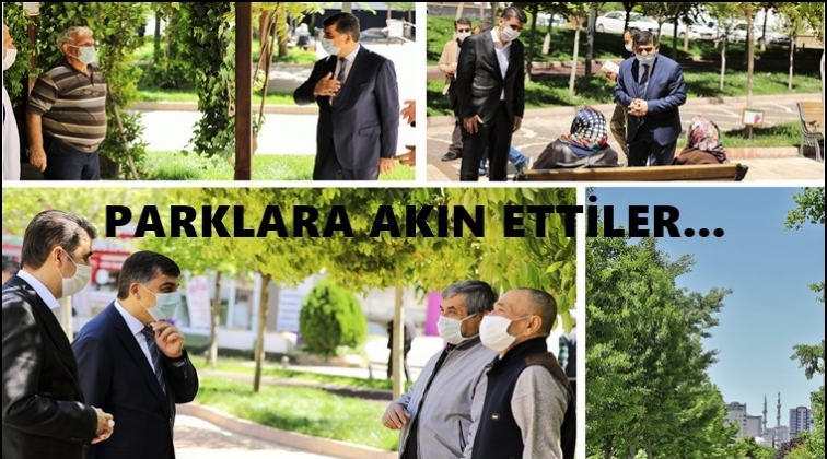 65 yaş üstü vatandaşlar parklara akın etti