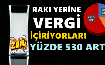 70'lik rakının 240 lirası vergi oldu!