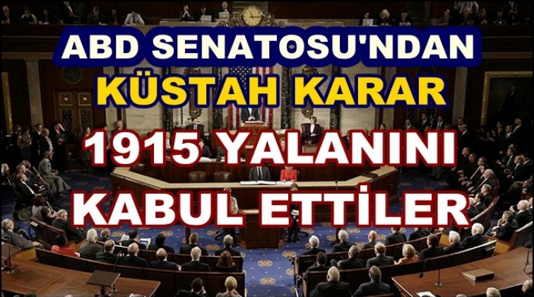 ABD ‘Ermeni soykırımı’ tasarısını kabul etti!