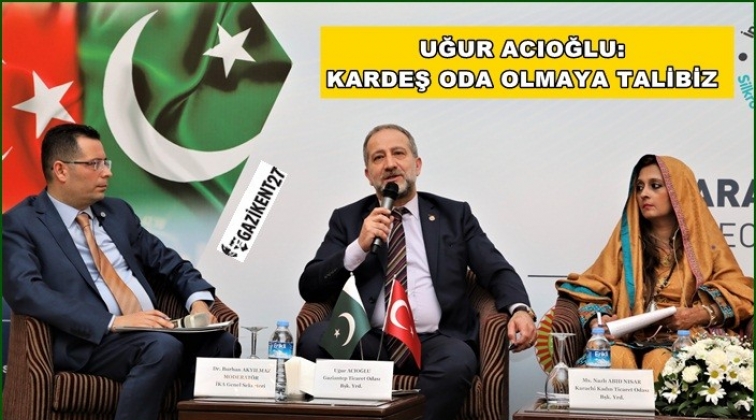 Acıoğlu, panelist olarak katıldı