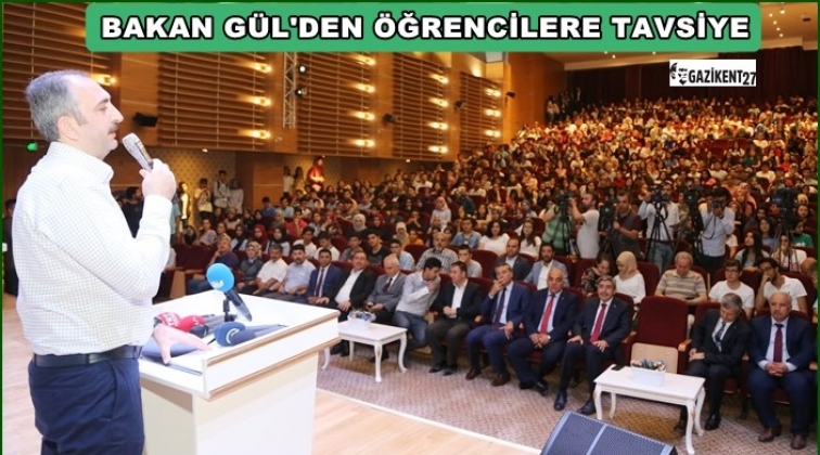 Adalet Bakanı Abdulhamit Gül seminere katıldı