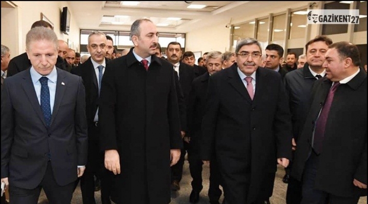 Adalet Bakanı G&uuml;l Gaziantep'te