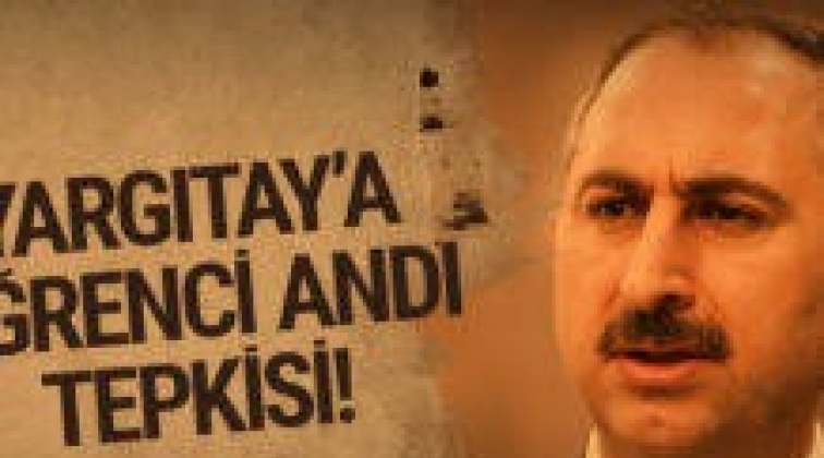 Adalet Bakanından &lsquo;Andımız&rsquo; tepkisi