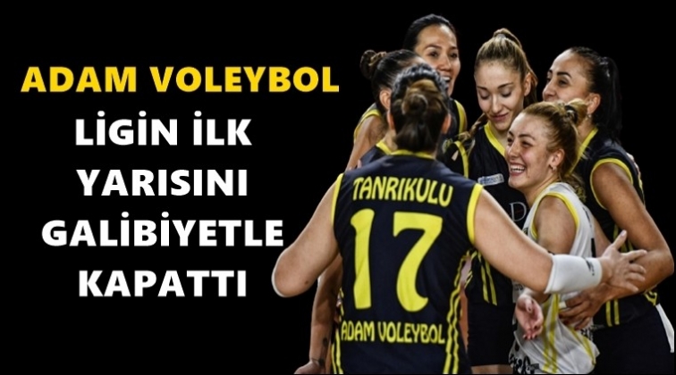 Adam Voleybol galibiyetle kapattı