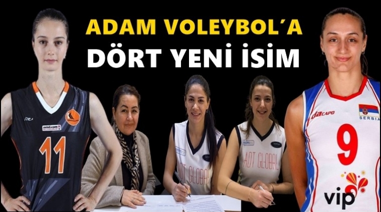 Adam Voleybol'dan 4 transfer birden...